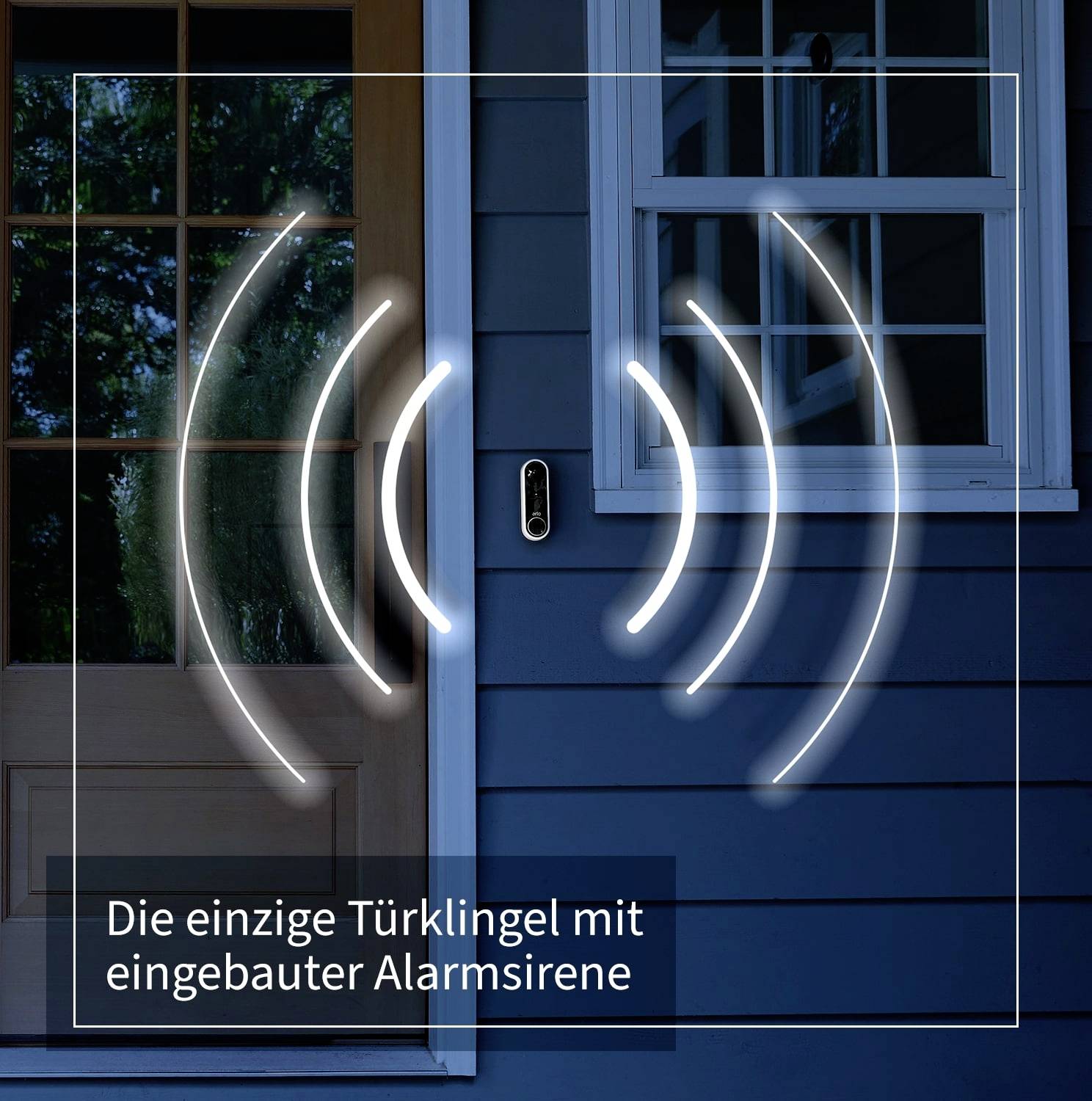 ARLO AVD2001B-100EUS Funkklingel Sender mit Bewegungsmelder