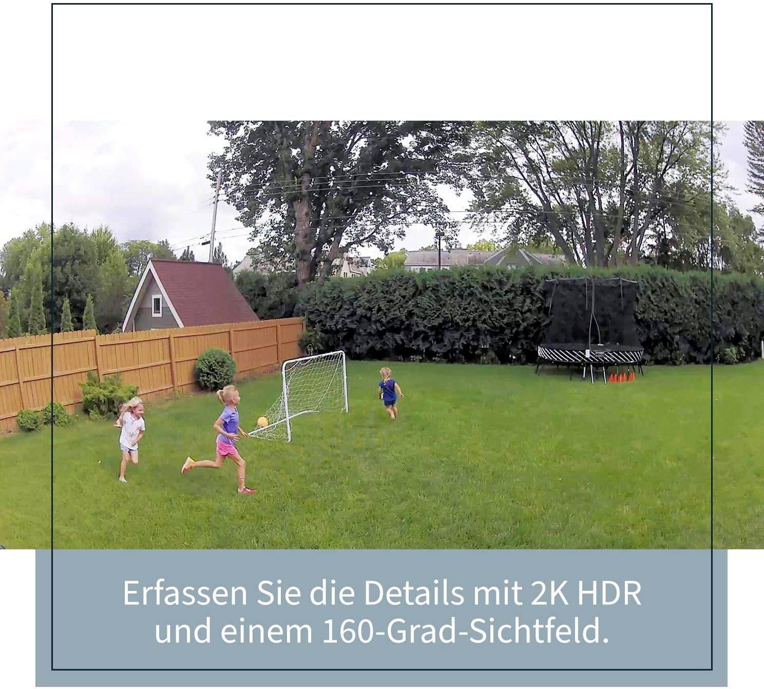 ARLO ARLO PRO3 WIRE-FREE 4 CAM KIT BLK VMS4440B-100EUS Kabellos, WLAN IP-Überwachungskamera-Set 2560 x 1440 Pixel