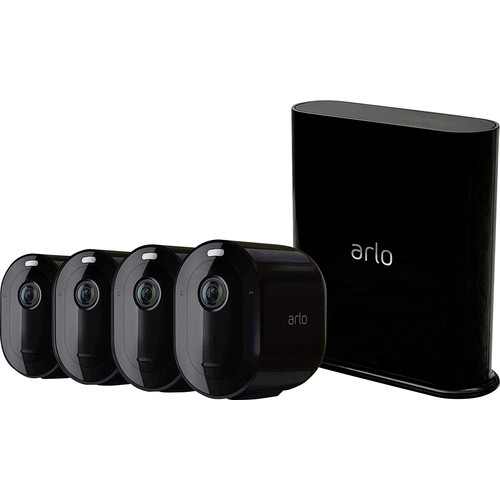ARLO PRO3 WIRE-FREE 4 CAM KIT BLK VMS4440B-100EUS Kabellos, WLAN IP-Überwachungskamera-Set 2560 x 1440 Pixel