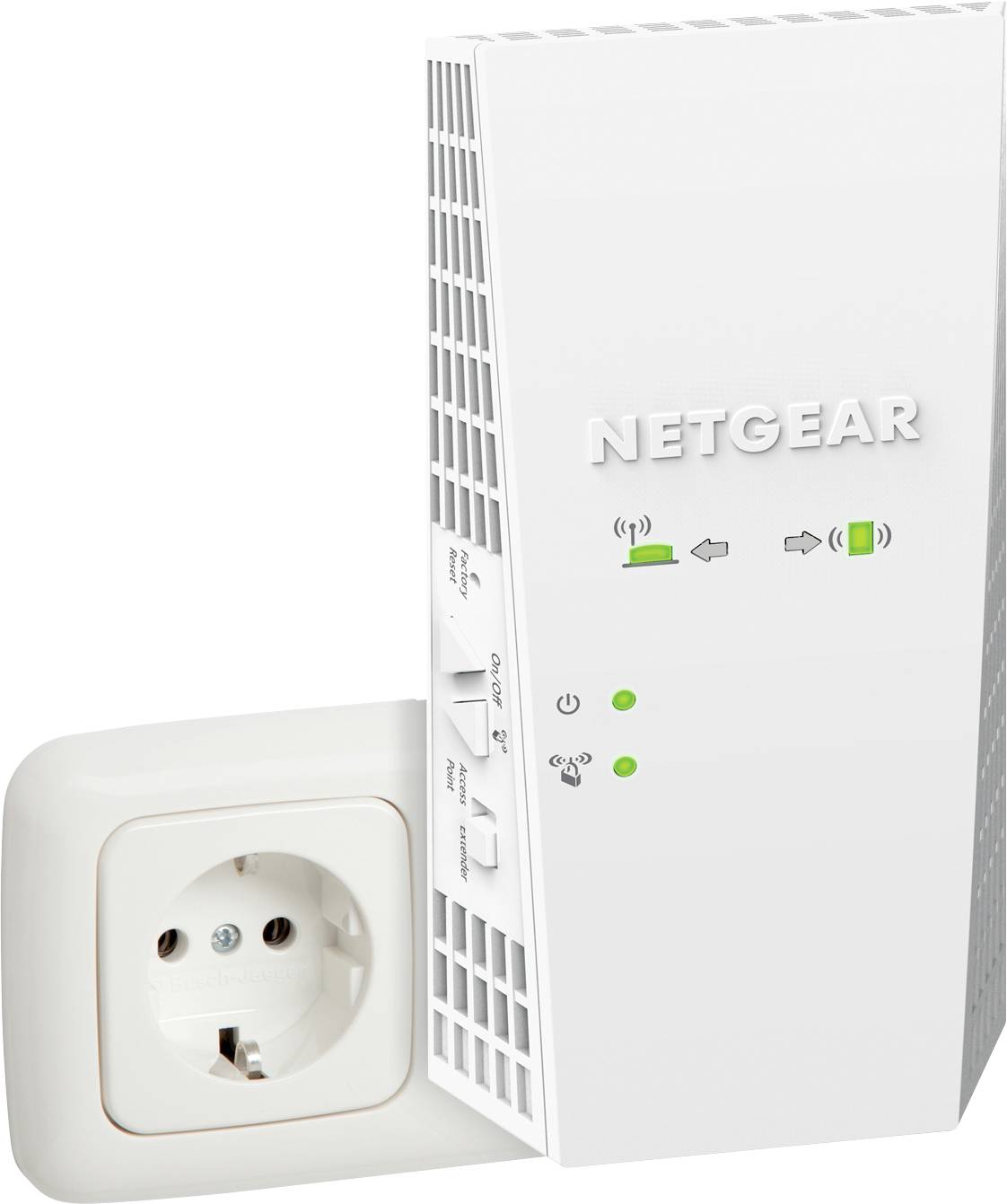 NETGEAR EX6250-100PES Mesh-Zusatzsatellit 1.75 GBit/s 2.4 GHz, 5 GHz