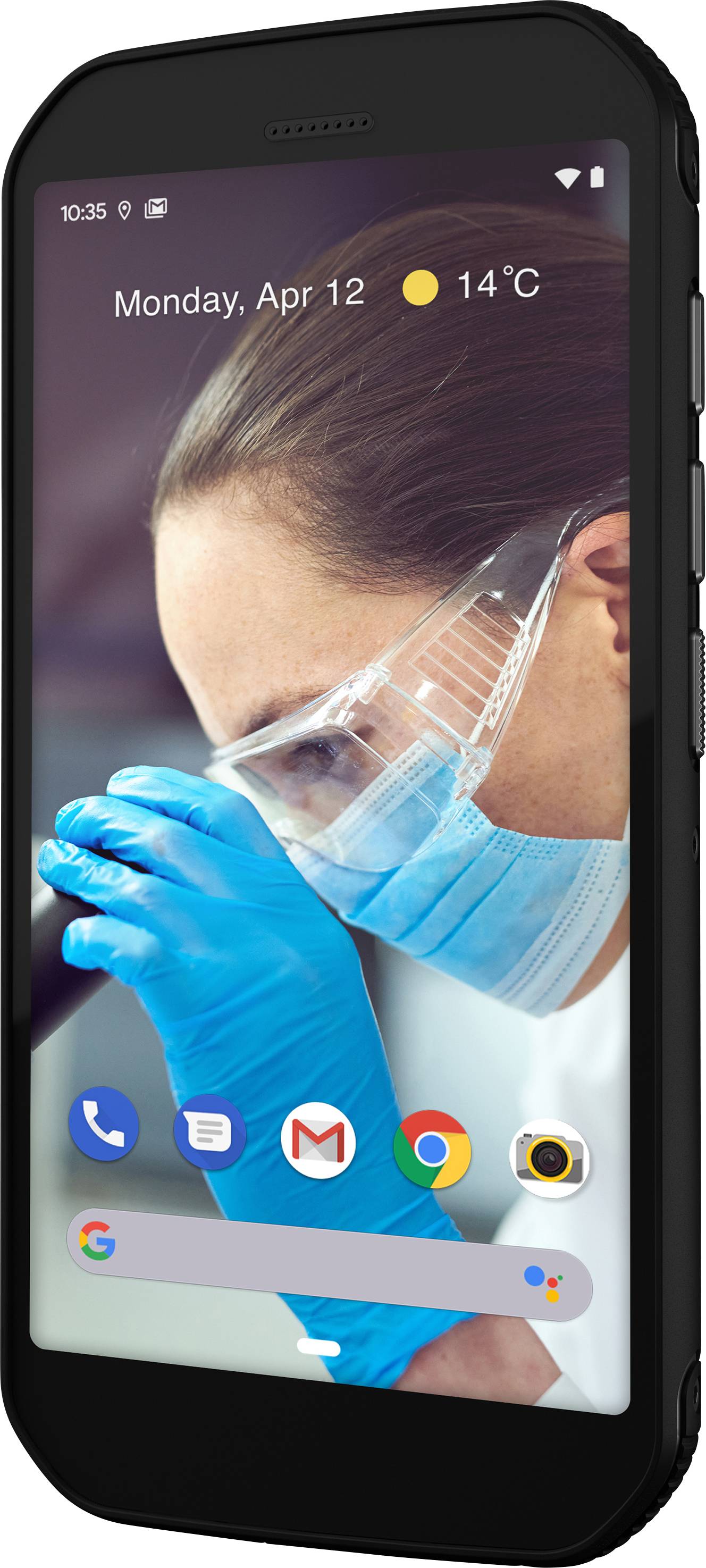 CAT S42 H+ Outdoor Smartphone 32 GB 14 cm (5.5 Zoll) Schwarz Android™ 12 Dual-SIM