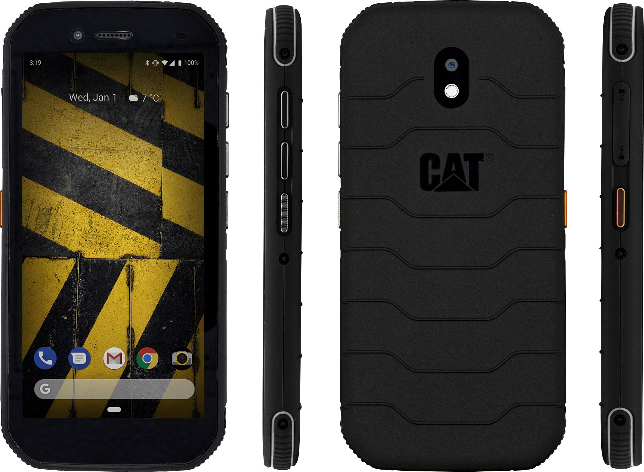 CAT 32 GB Schwarz 14 cm (5.5 Zoll) Outdoor Smartphone