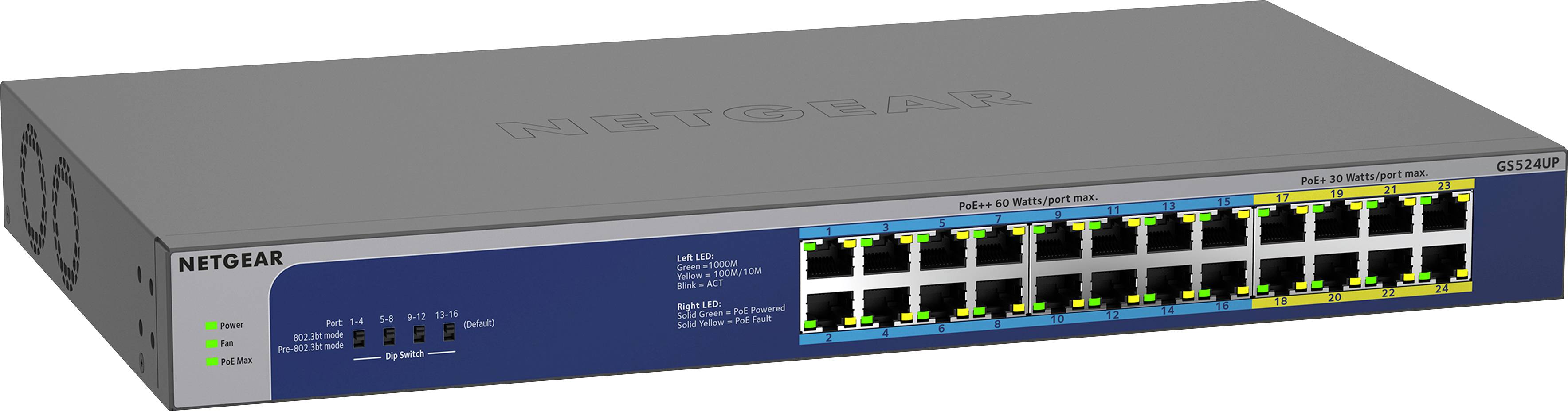 NETGEAR GS524UP Netzwerk Switch