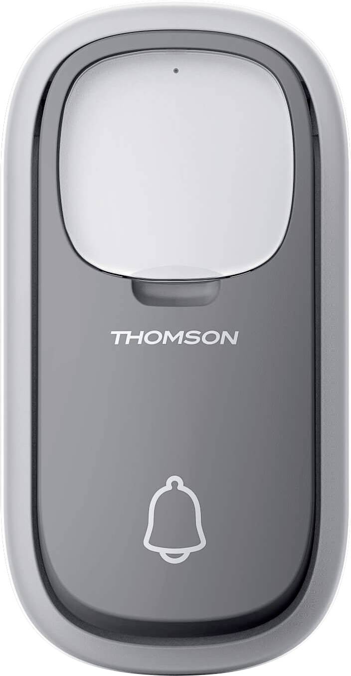 Thomson 513133 Funkklingel Komplett-Set batterielos, mit Namensschild