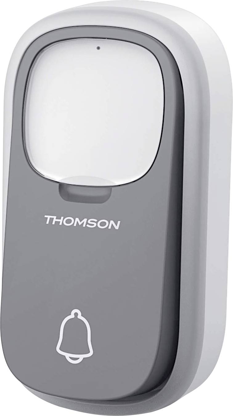 Thomson 513133 Funkklingel Komplett-Set batterielos, mit Namensschild