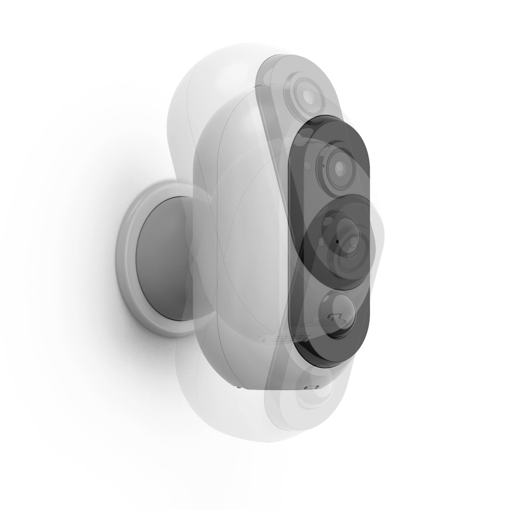 Avidsen HOMECAM AKKU Outdoor 127070 WLAN IP Überwachungskamera 1920 x 1080 Pixel