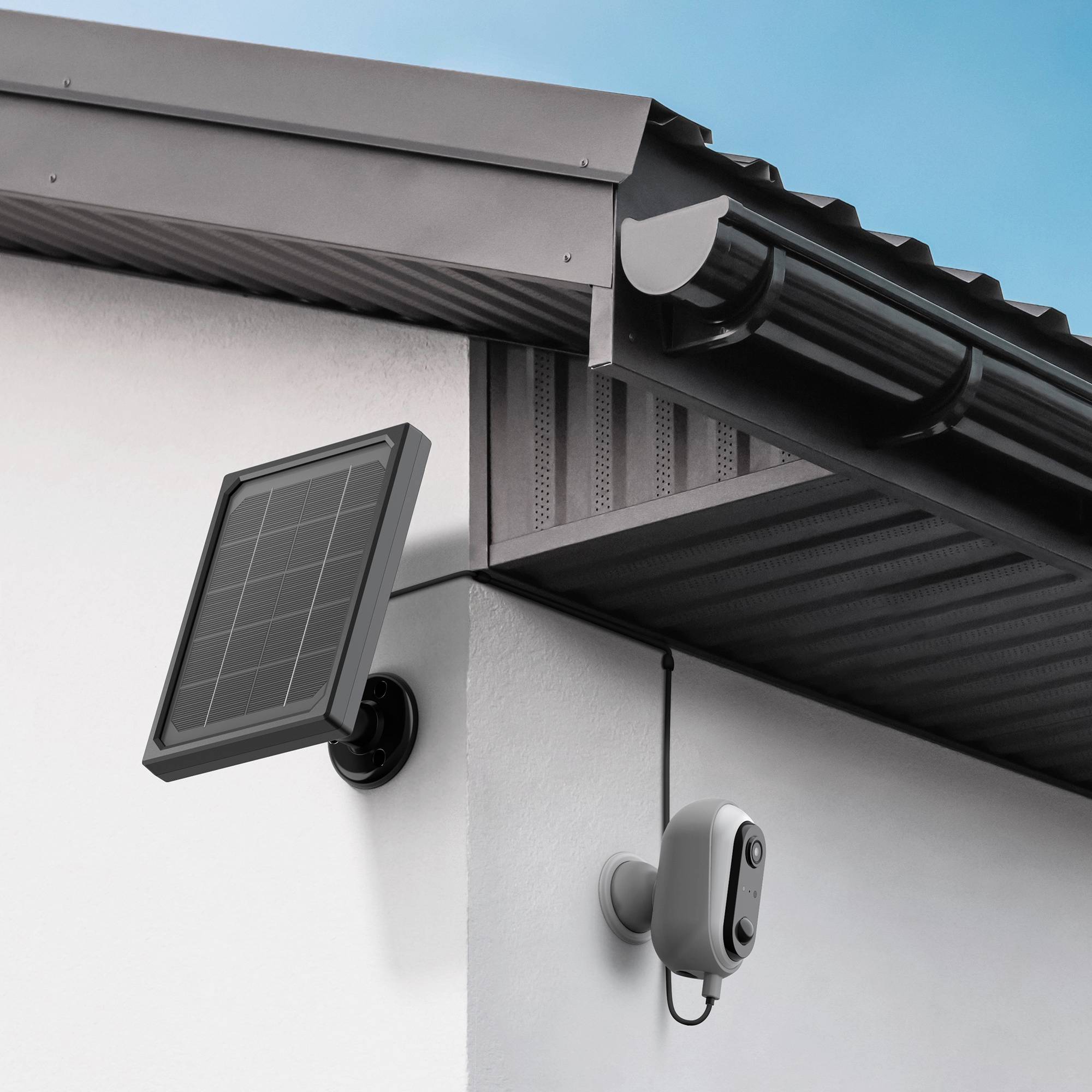 Avidsen HOMECAM AKKU Outdoor 127070 WLAN IP Überwachungskamera 1920 x 1080 Pixel