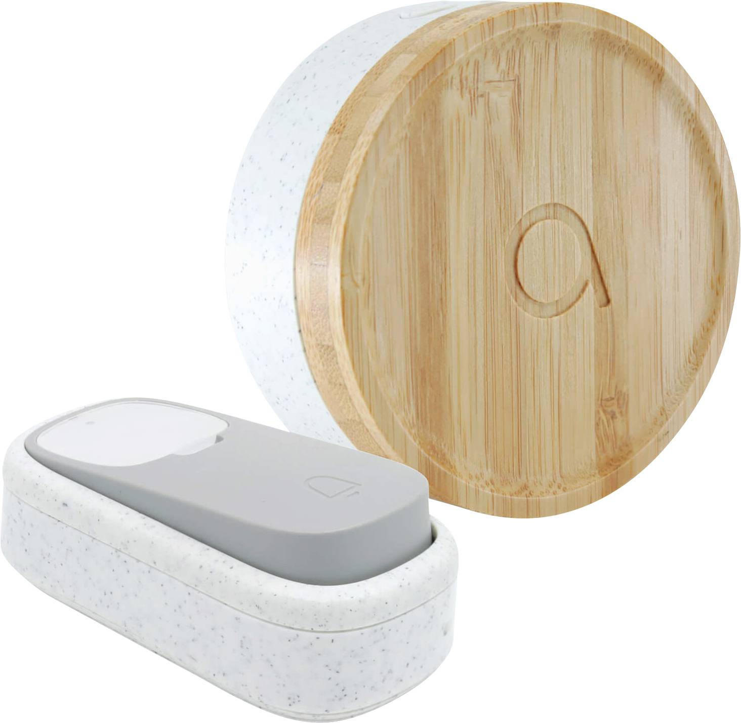 Avidsen 102498 Funkklingel Komplett-Set batterielos, mit Namensschild