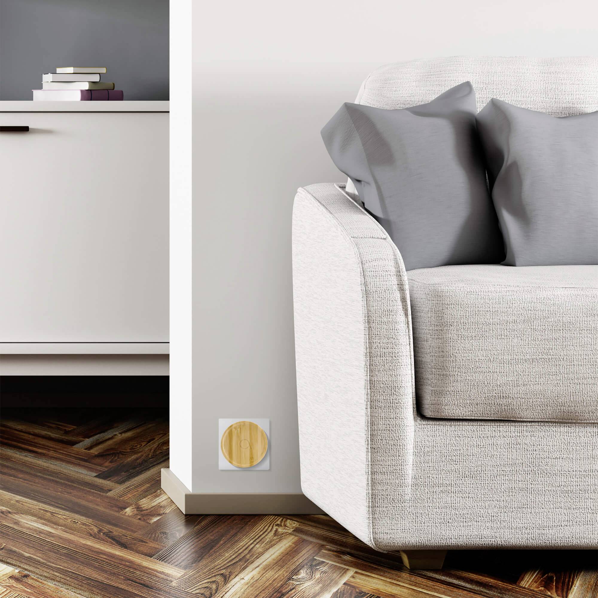 Avidsen 102498 Funkklingel Komplett-Set batterielos, mit Namensschild