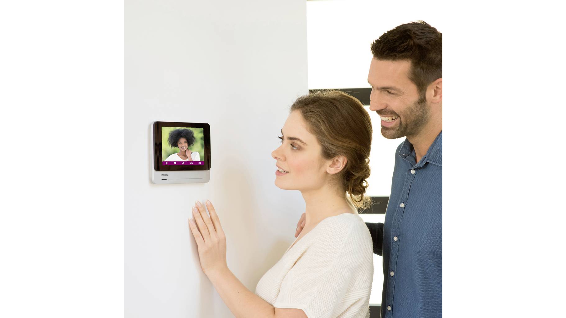 Philips Welcomeeye Connect 2 Installation Philips WelcomeEye Connect2 Video-Türsprechanlage WLAN Komplett-Set 1