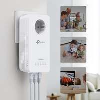 TP-LINK AV1300-AC1200-Gigabit-WLAN-Powerline-KIT Powerline WLAN Starter Kit TL-WPA8631P KIT 1300MBit/s TP-LINK AV1300-AC1200-Gigabit-WLAN-Powerline-KIT Powerline WLAN Starter Kit TL-WPA8631P KIT 1300MBit/s