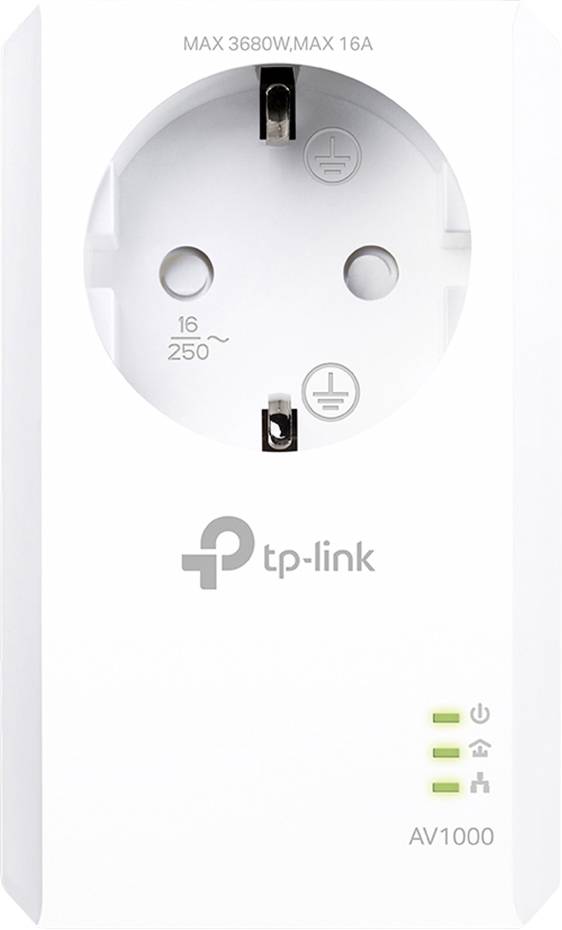 TP-LINK AV1000-Gigabit-Powerline-Adapter Powerline Einzel Adapter 1000 MBit/s 1 St.