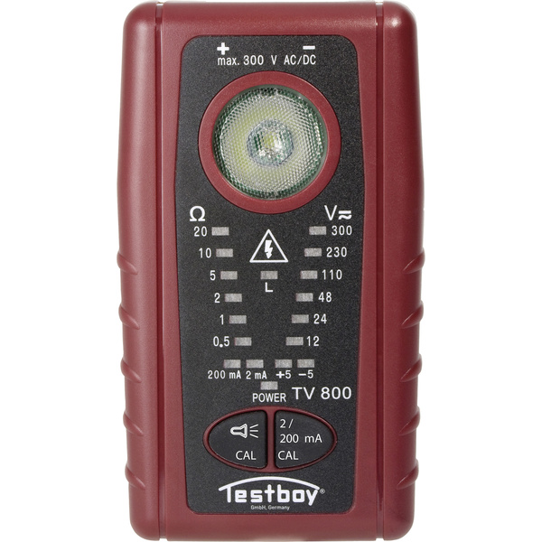 Testboy TV 800 Durchgangsprüfgerät CAT III 300V Akustik