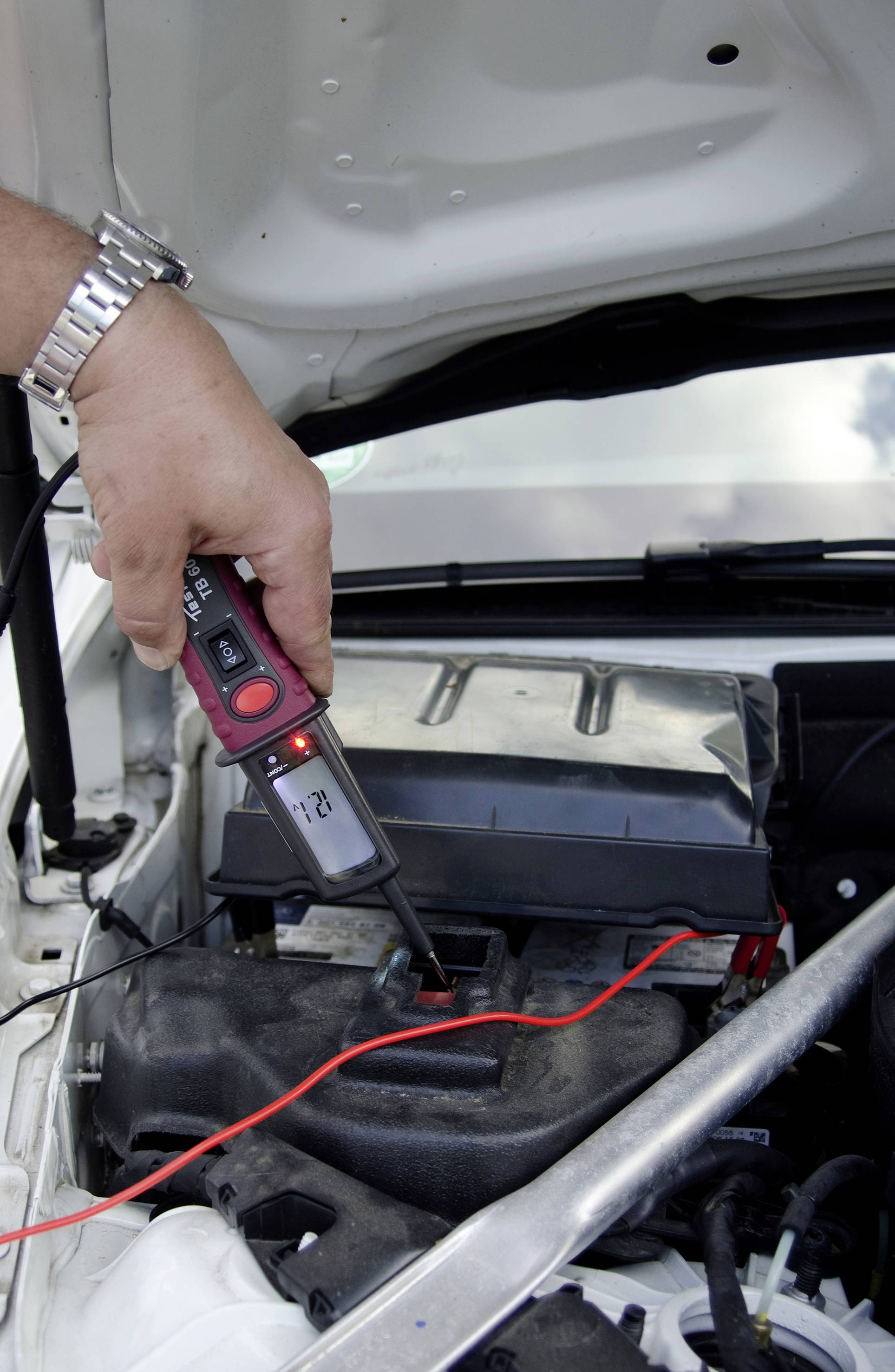 Testboy TB 60 Zweipoliger Spannungsprüfer LCD, Akustik