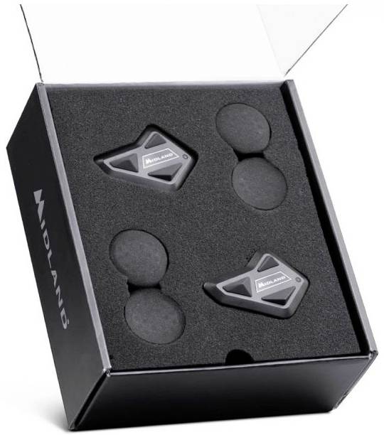 Midland C1410.01 BT Mini Twin Motorrad-Gegensprechanlage Passend für (Helmtyp) alle Helmtypen