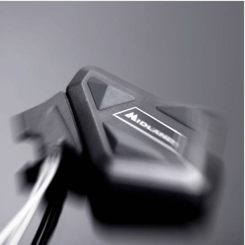 Midland C1410.01 BT Mini Twin Motorrad-Gegensprechanlage Passend für (Helmtyp) alle Helmtypen