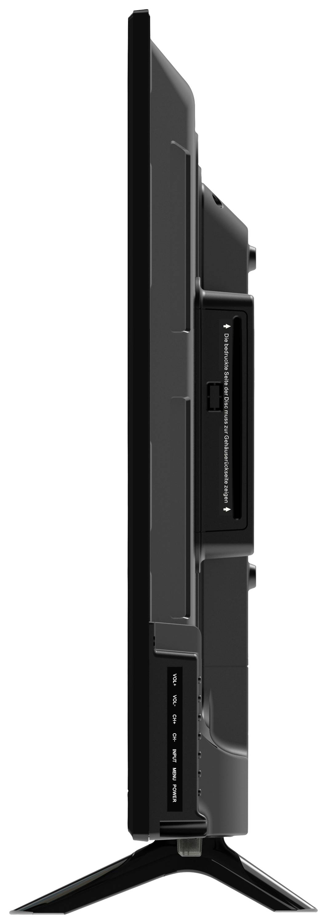 Reflexion LED-TV 100 cm 40 Zoll EEK F (A - G) DVB-C, DVB-S2, DVB-T2, DVB-T2 HD, DVD-Player, Full HD, PVR ready, CI+ Schwarz