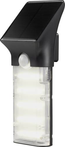 Sygonix SY-4737238 Solar-Wandstrahler 10W Naturweiß Schwarz