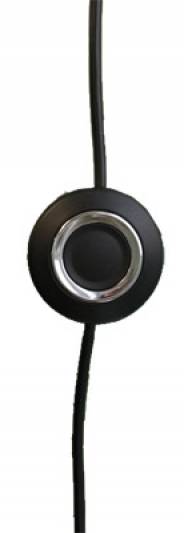 plusonic P-EHS-5 Headset-Kabel 1.00 m Schwarz