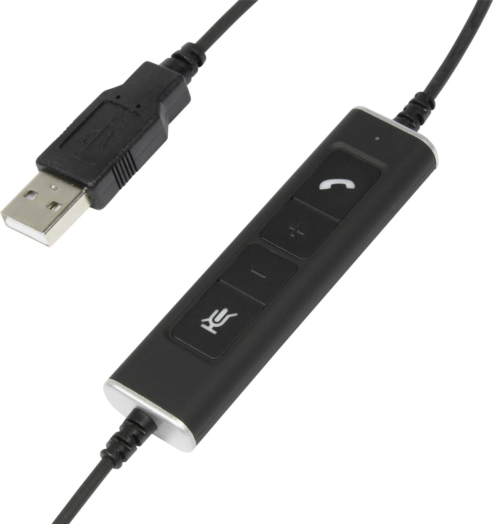 plusonic 6337-10.2P_BBB Telefon On Ear Headset kabelgebunden Stereo Schwarz