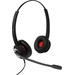 Plusonic 6337-10.2P Telefon On Ear Headset kabelgebunden Stereo Schwarz
