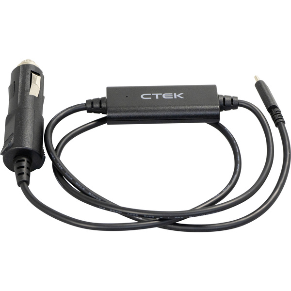 CTEK 40-464 Câble de charge USB-C® allume-cigare (diam. int. 21 mm) CS FREE USB-C Ladekabel, 12V Anschluß