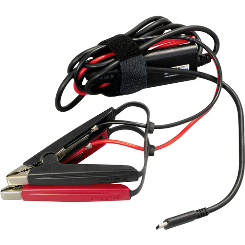 CTEK 40-465 USB-C® Ladekabel Batteriepolklemmen CS FREE USB-C Ladekabel mit Zangenanschluß für Fah