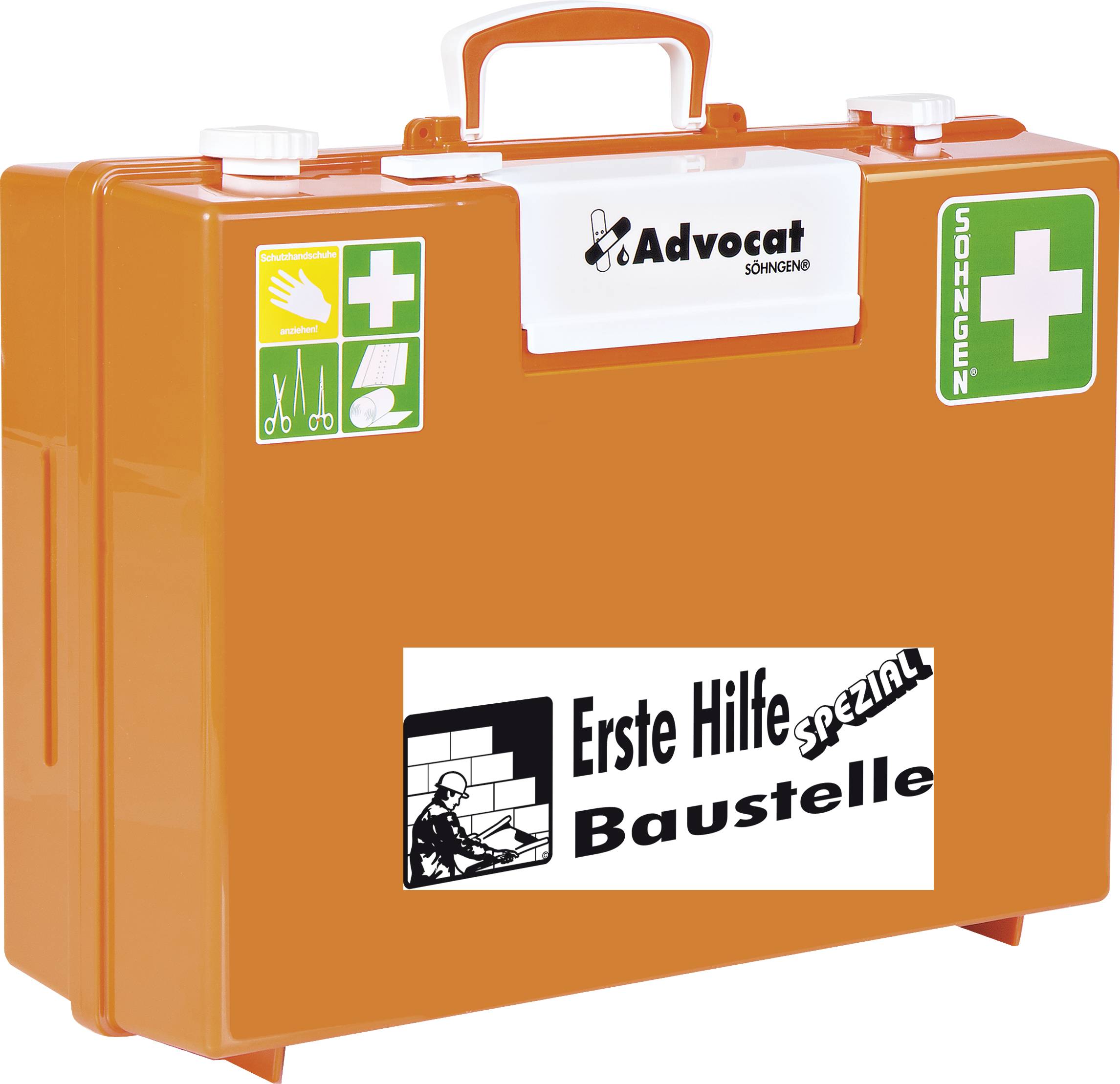 Söhngen 0367001 Erste Hilfe Koffer DIN 13157 400 x 300 x 150 Orange