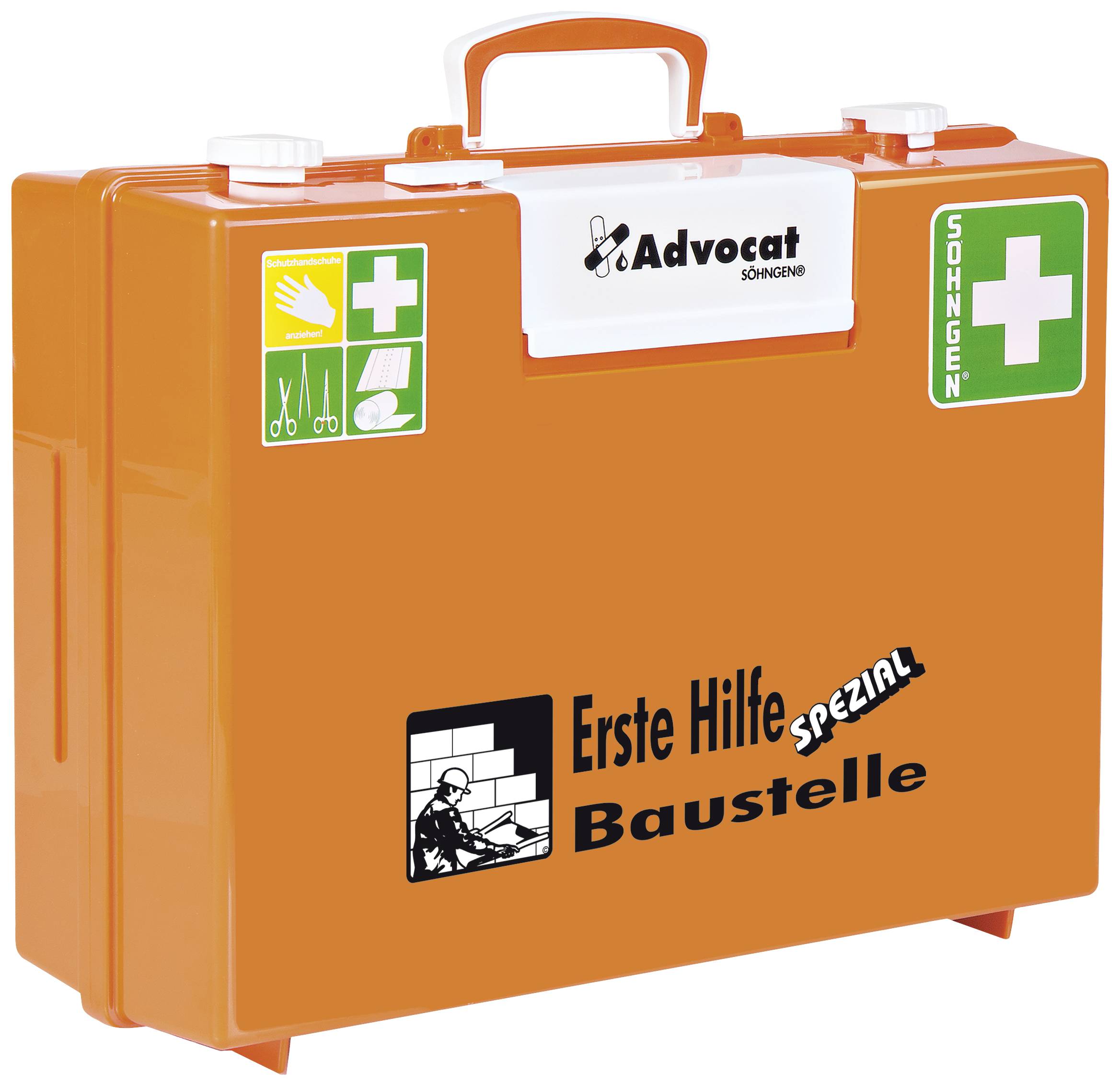 Söhngen 0367001 Erste Hilfe Koffer DIN 13157 400 x 300 x 150 Orange