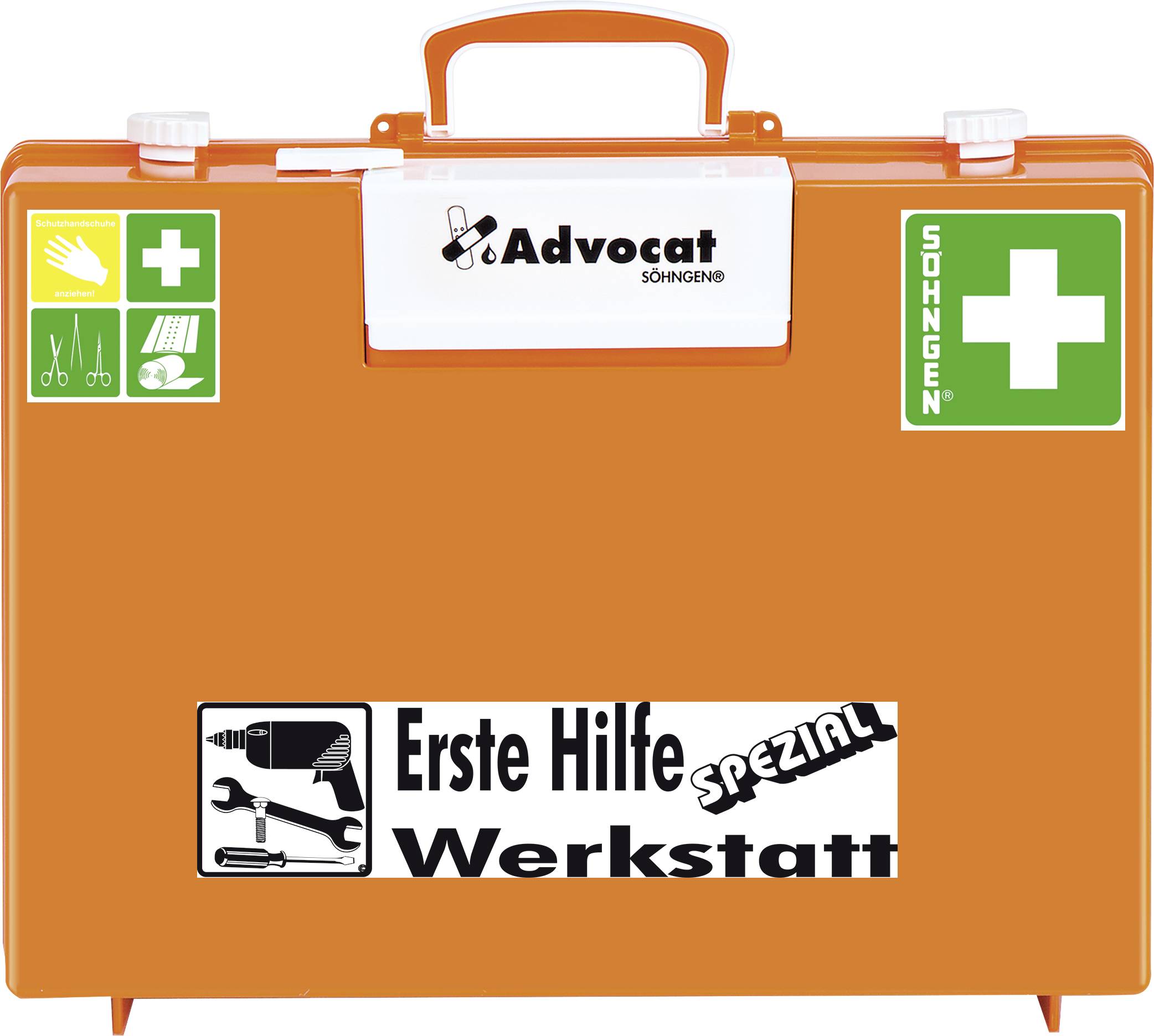 Söhngen 0367003 Erste Hilfe Koffer DIN 13157 400 x 300 x 150 Orange
