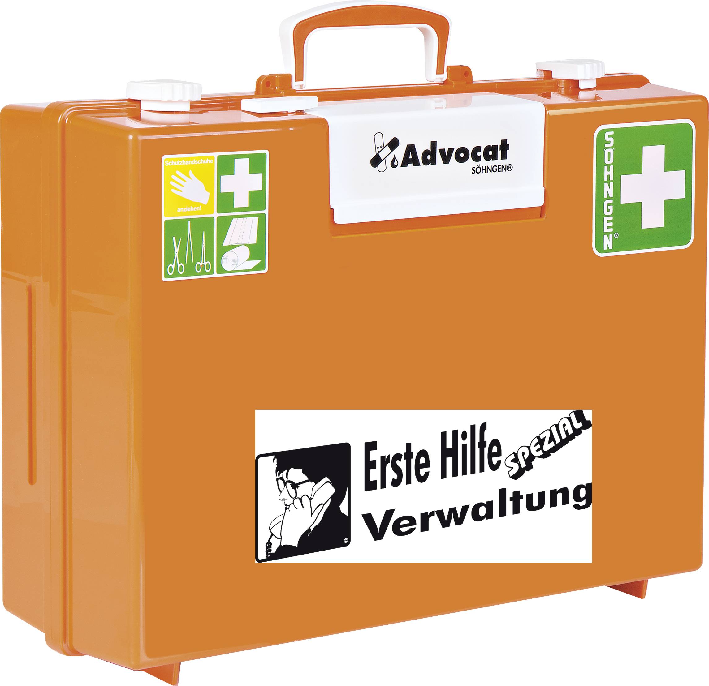 Söhngen 0367004 Erste Hilfe Koffer DIN 13157 400 x 300 x 150 Orange