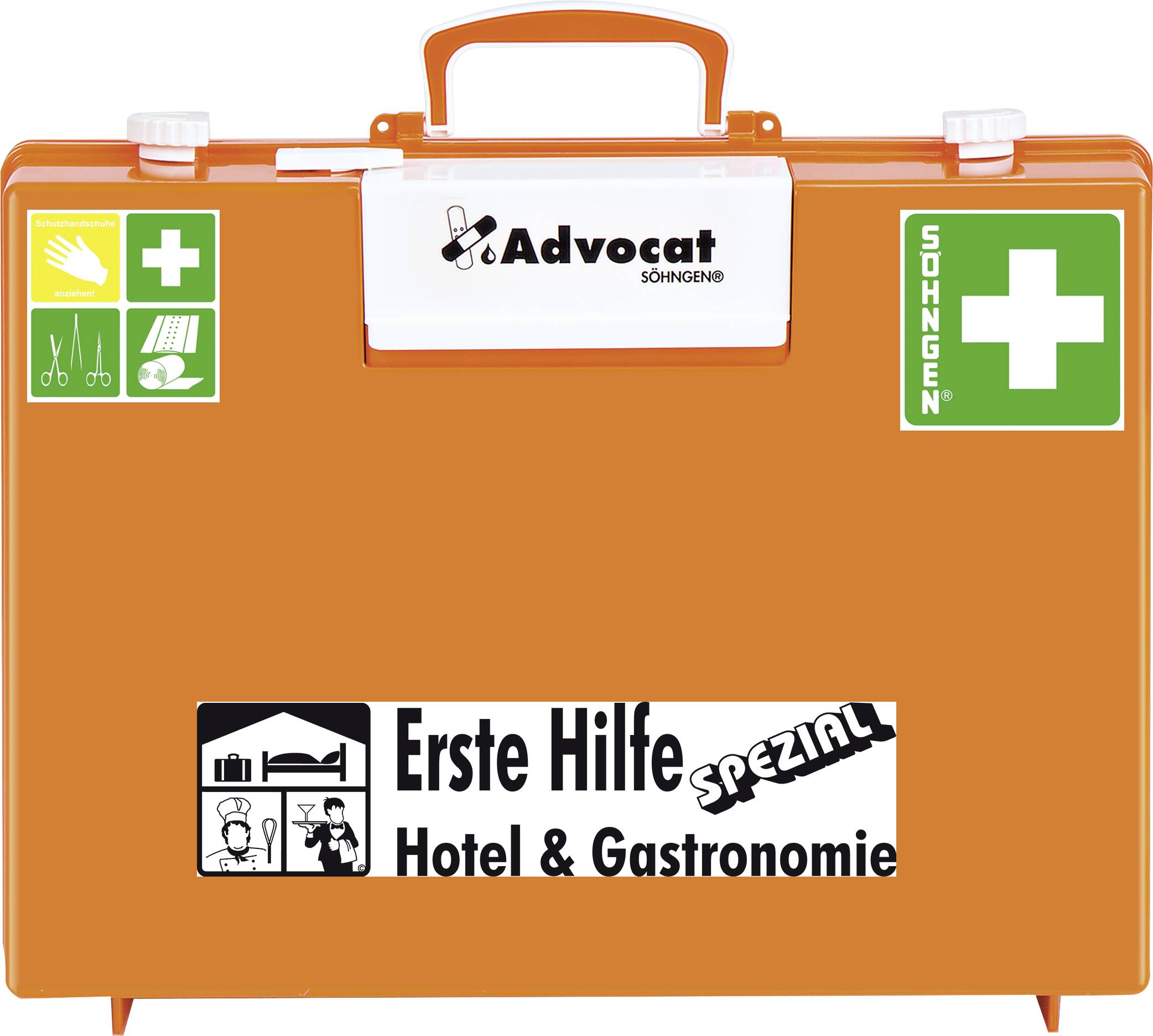 Söhngen 0367005 Erste Hilfe Koffer DIN 13157 400 x 300 x 150 Orange