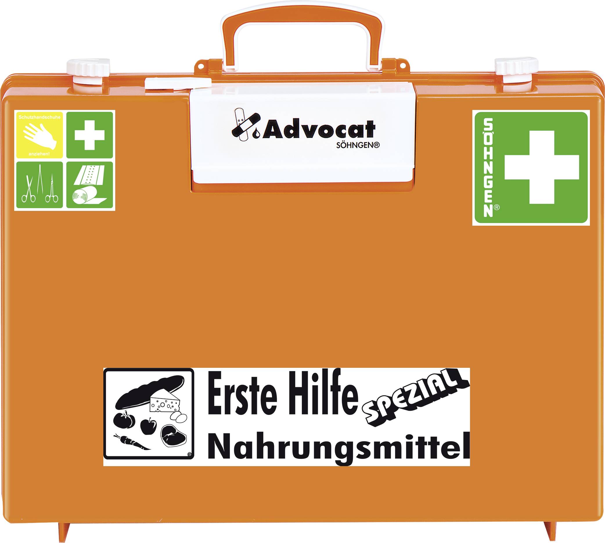 Söhngen 0367006 Erste Hilfe Koffer DIN 13157 400 x 300 x 150 Orange