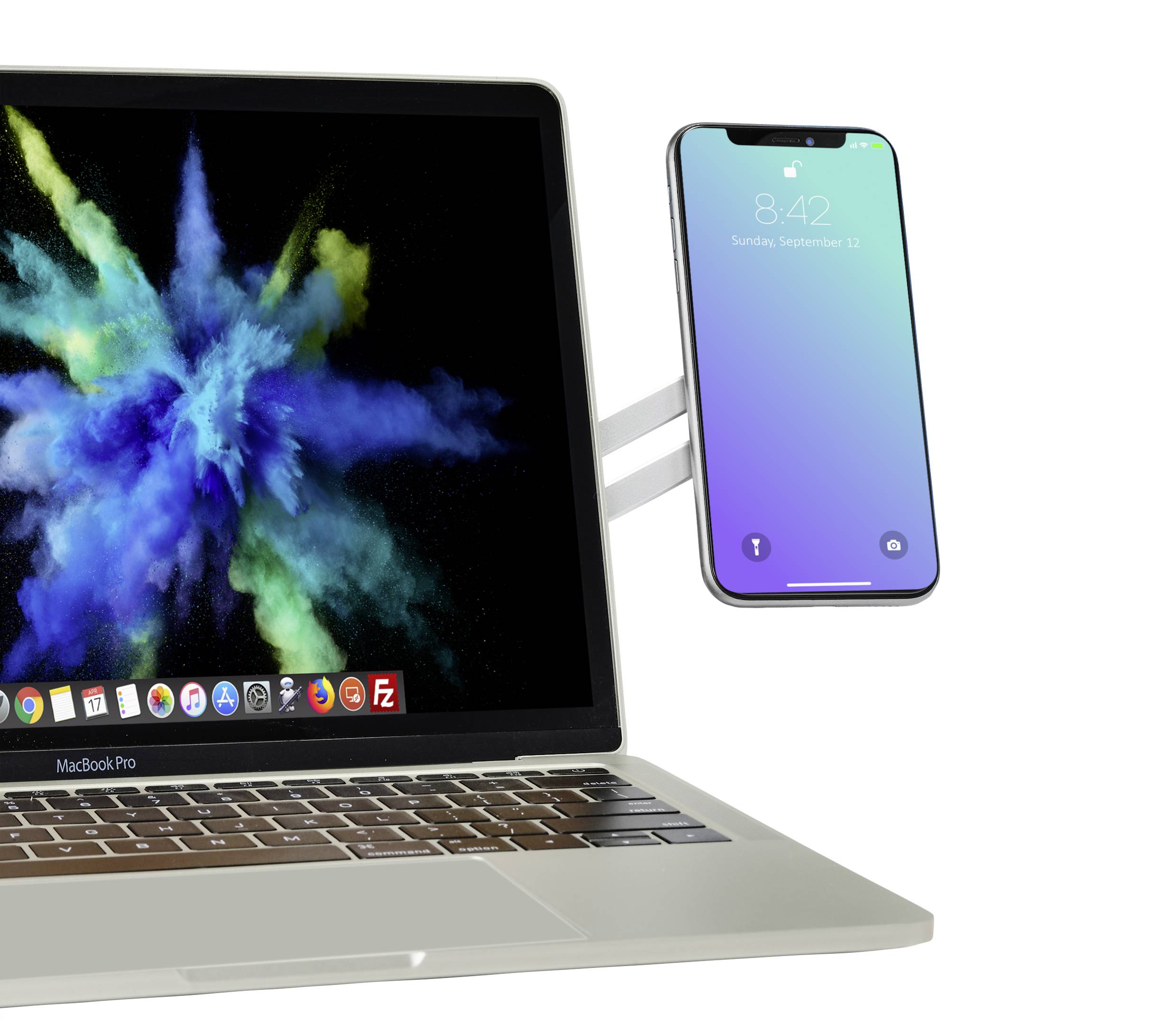 Renkforce RF-4737406 Handy Ständer Silber