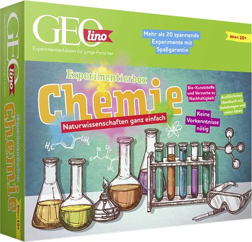 Franzis Verlag GEOlino Chemie 67128 Experimentier-Box ab 10 Jahre