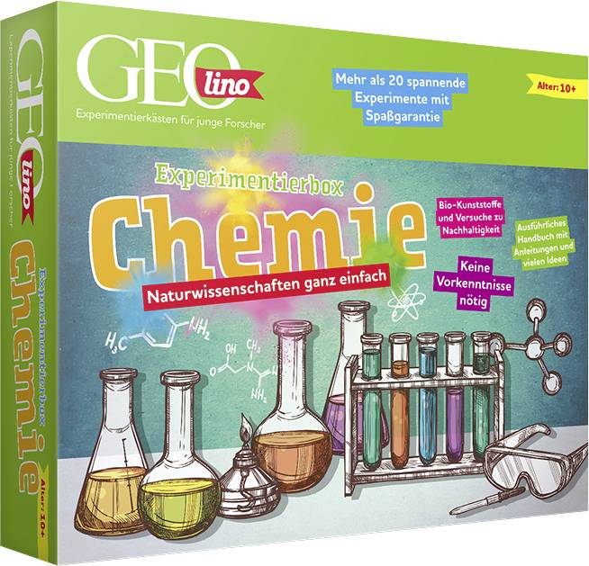 Franzis Verlag GEOlino Chemie 67128 Experimentier-Box ab 10 Jahre