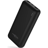 Ansmann PB212 Powerbank 20000 mAh Smart IC LiPo Micro USB, USB-C®, USB Schwarz Statusanzeige Ansmann PB212 Powerbank 20000 mAh Smart IC LiPo Micro USB, USB-C®, USB Schwarz Statusanzeige