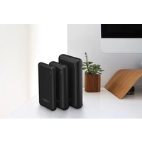 Ansmann PB212 Powerbank 30000 mAh Smart IC LiPo Micro USB, USB-C®, Lightning Schwarz Statusanzeige Ansmann PB212 Powerbank 30000 mAh Smart IC LiPo Micro USB, USB-C®, Lightning Schwarz Statusanzeige