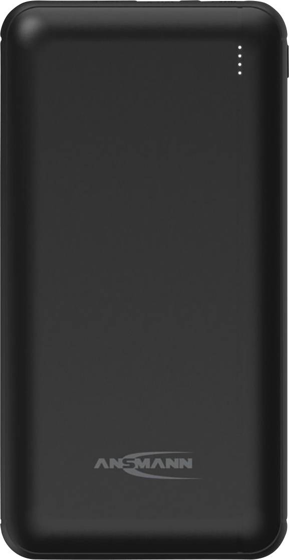 Ansmann PB212 Powerbank 30000 mAh Smart IC LiPo Micro USB, USB-C®, Lightning Schwarz Statusanzeige