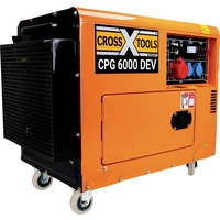 CrossTools CPG 6000 DEV 4-Takt Stromerzeuger 6.3kW 400 V, 230 V, 12V 150kg 4200W CrossTools CPG 6000 DEV 4-Takt Stromerzeuger 6.3kW 400 V, 230 V, 12V 150kg 4200W