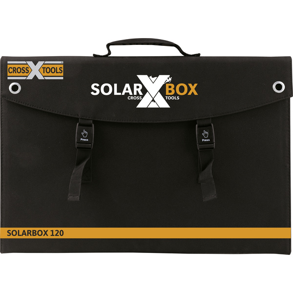 CrossTools SOLARX 120 Monokristallines Solarmodul 119.7W 18V