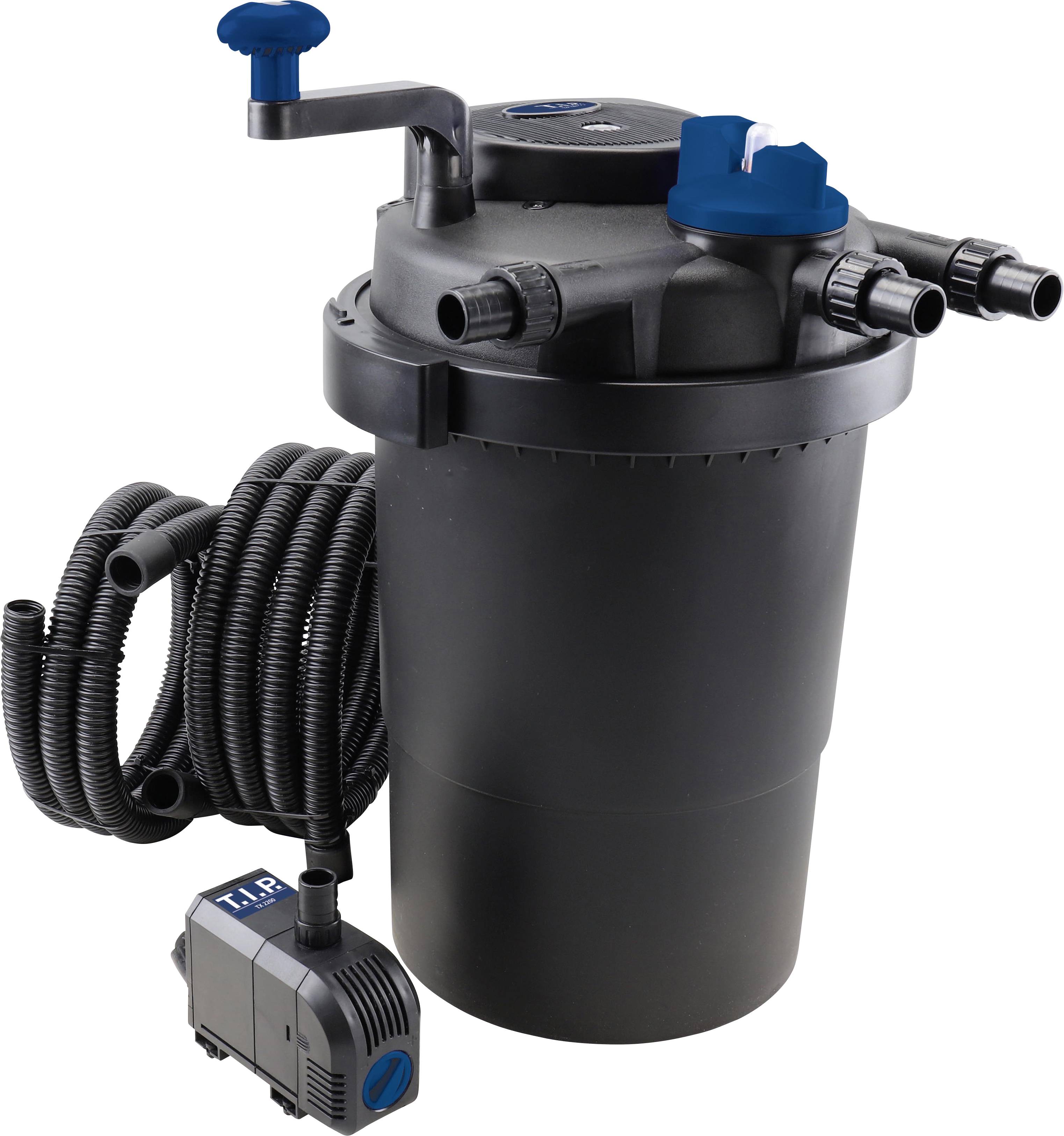 T.I.P. - Technische Industrie Produkte 30298 TFP 10000 UV 11 Filter-Set mit UVC-Klärgerät 2000 l/h