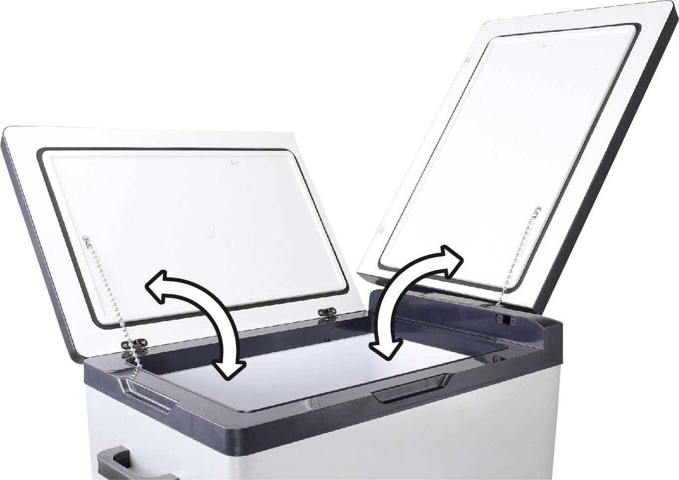 CrossTools ICEBOX 40 Kühlbox EEK: F (A - G) Kompressor 230 V, 24 V, 12 V Silber (matt), Schwarz 37