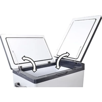 CrossTools ICEBOX 40 Kühlbox EEK: F (A - G) Kompressor 230 V, 24 V, 12V Silber (matt), Schwarz 37l CrossTools ICEBOX 40 Kühlbox EEK: F (A - G) Kompressor 230 V, 24 V, 12V Silber (matt), Schwarz 37l