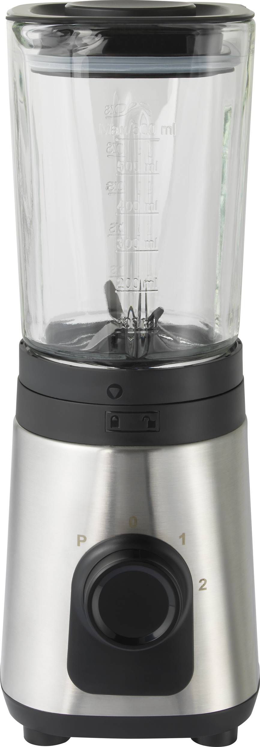 Standmixer 300W Glas, Edelstahl