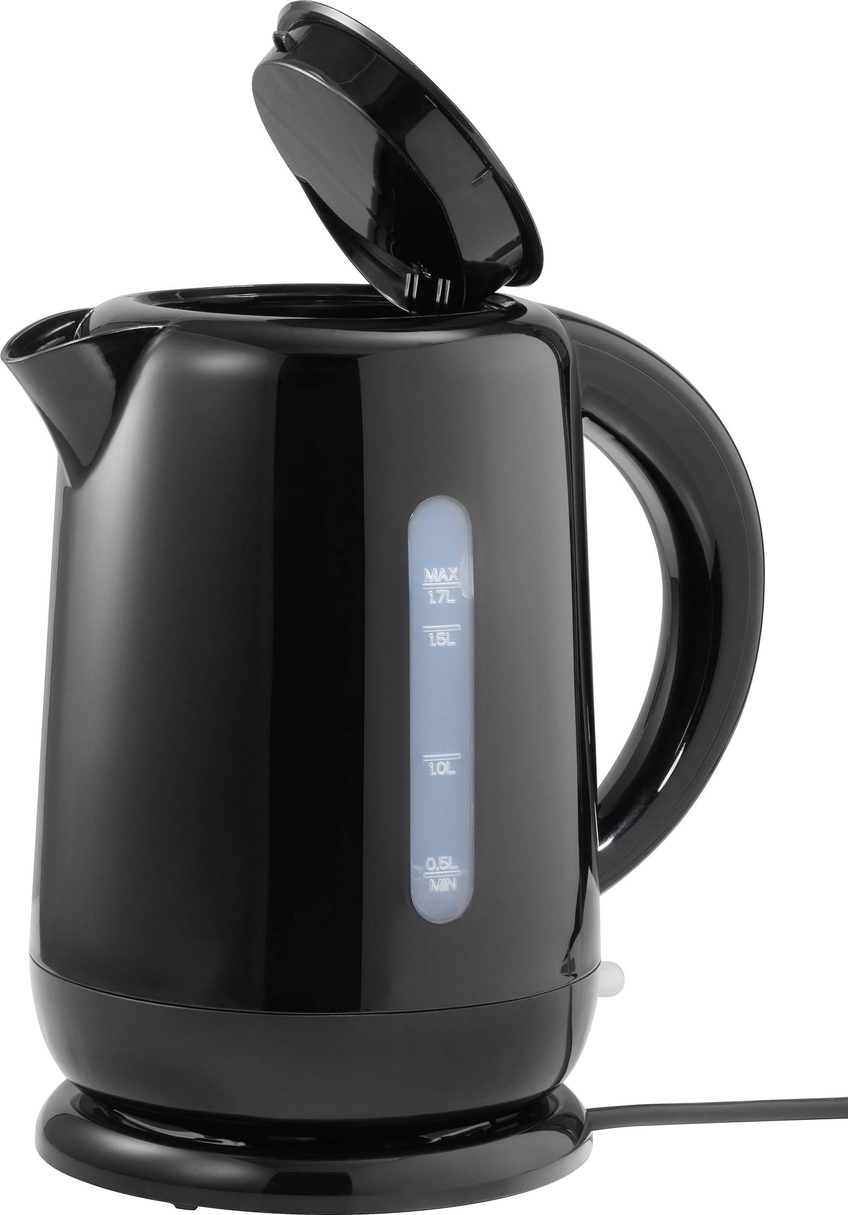 KE-P002 Wasserkocher schnurlos Schwarz