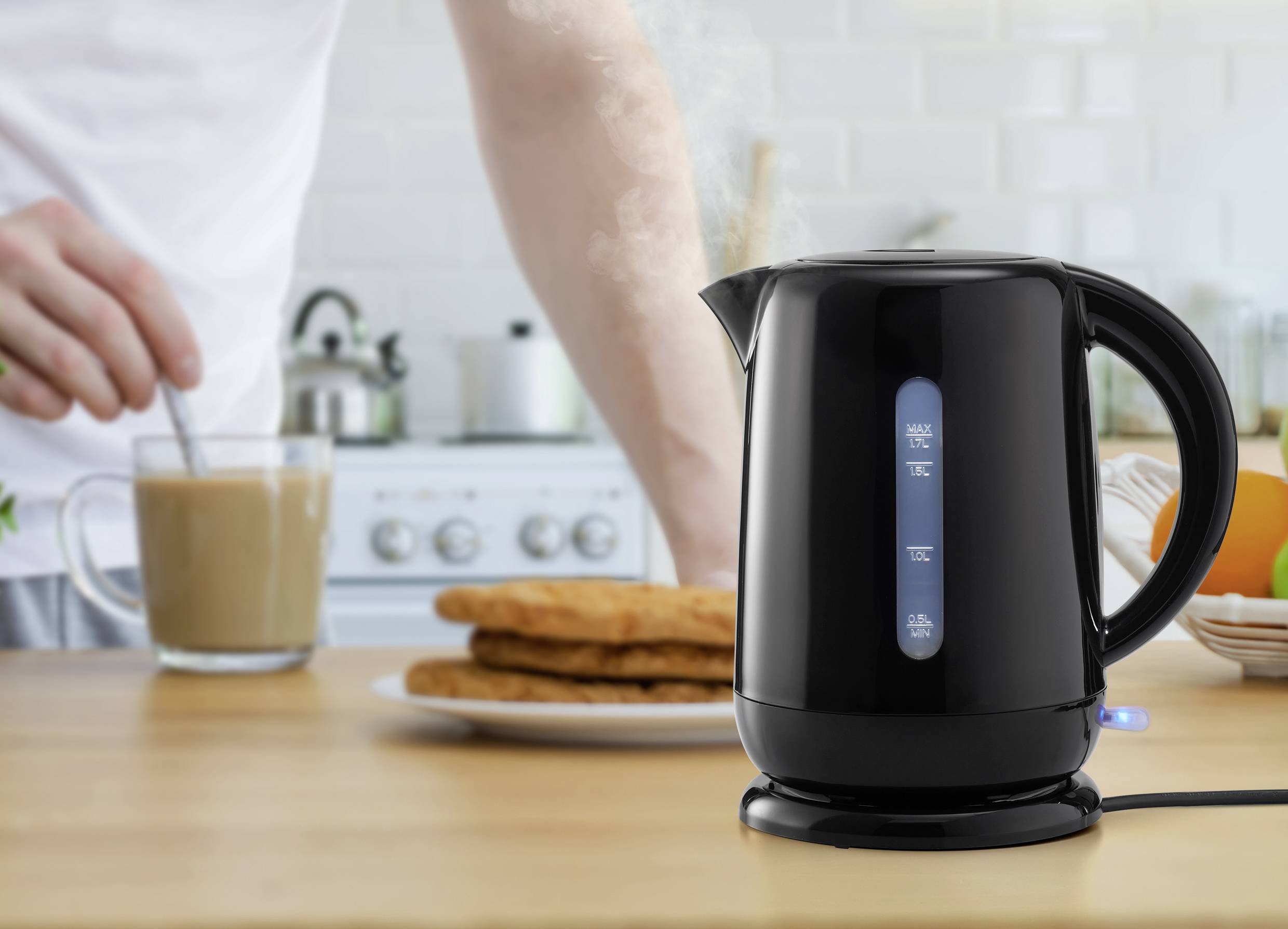 KE-P002 Wasserkocher schnurlos Schwarz