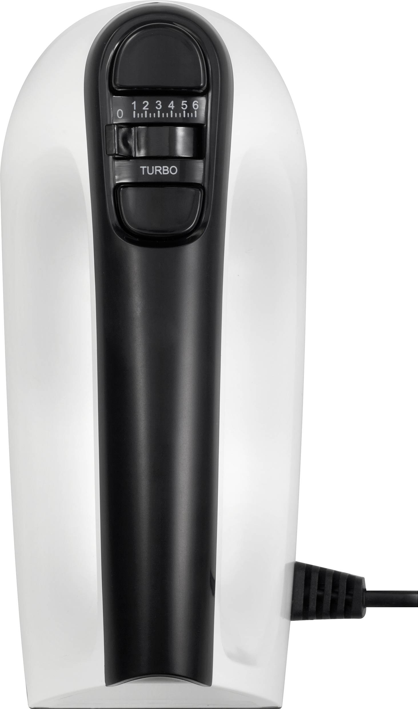 Handmixer kabelgebunden, stufenlose Geschwindigkeitseinstellung Weiß/Schwarz
