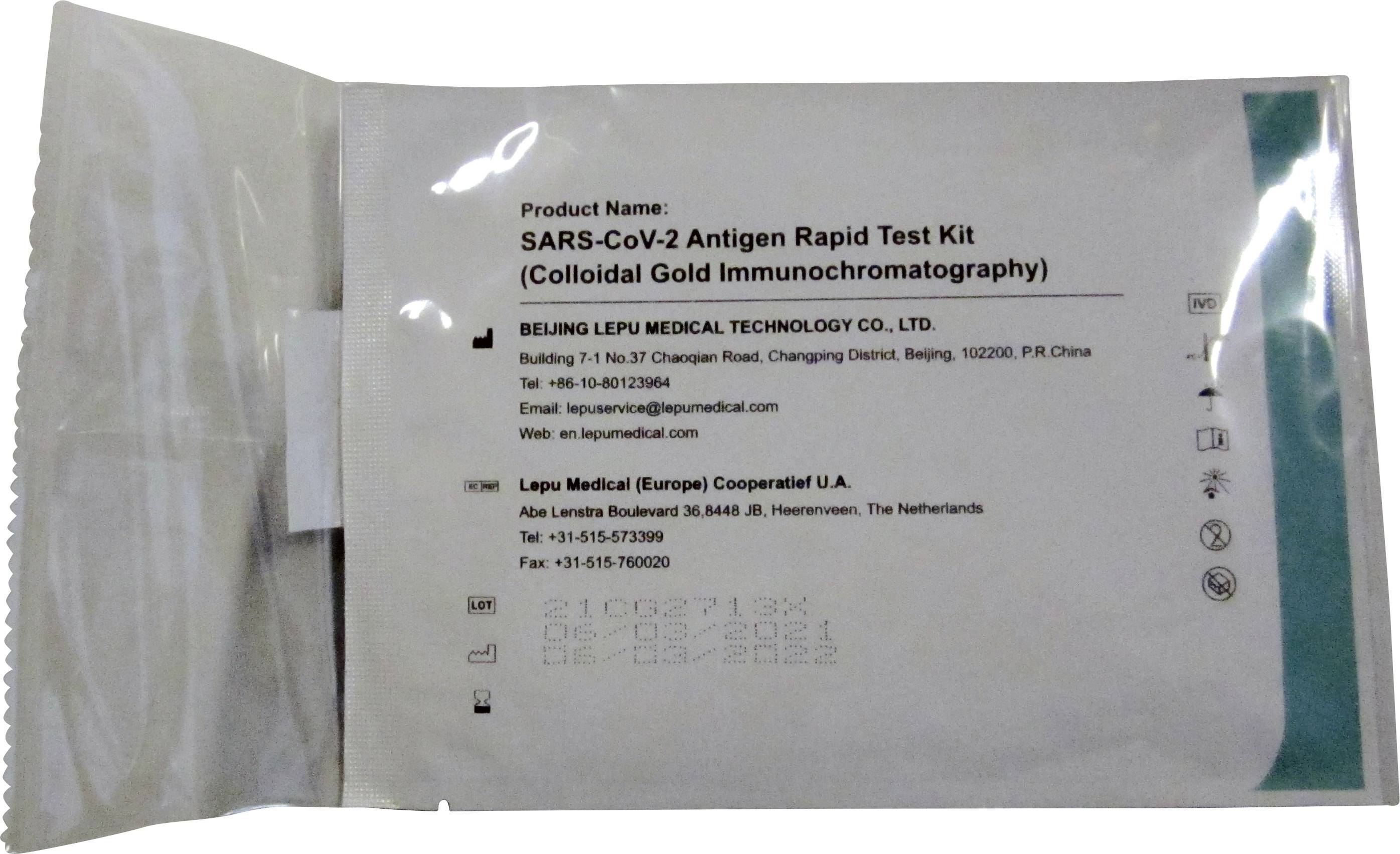 Antigentest zur Eigenanwendung (Selbsttest) 51-LEPU-1 1 St. SARS-CoV-2
