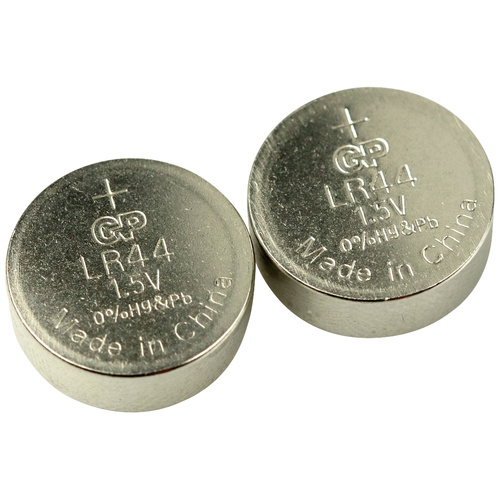 GP Batteries Knopfzelle LR 44 1.5V 2 St. 110 mAh Alkali-Mangan GP76ASTD222C2